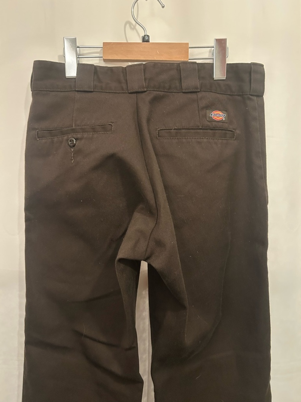 Dickies Dark Brown Straight-Leg Chinos
